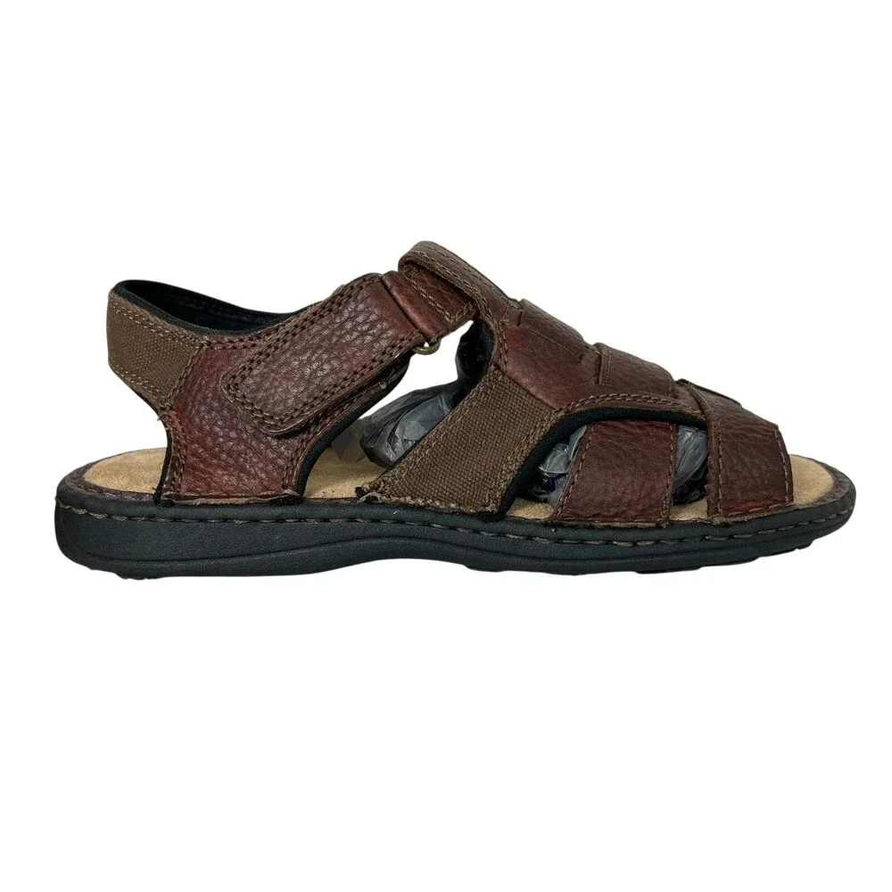 Earth Spirit Willie Fisherman Sandals  Men's 8  Brown Lightweight  Dad Sandals